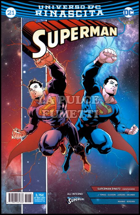 SUPERMAN # 136 - SUPERMAN 21 - SUPERMAN: RINATO PARTE 3 - RINASCITA